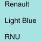 Preview: Renault, Light Blue, RNU.